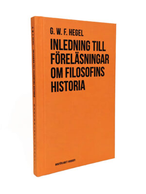 Inledning till föreläsningar om filosofins historia